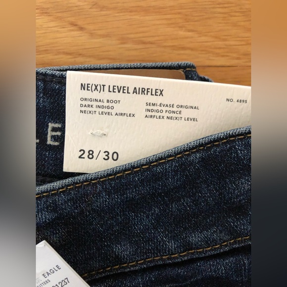 NWT- Mens American Eagle Next Level Airflex Bootcut Jeans - Picture 2 of 5
